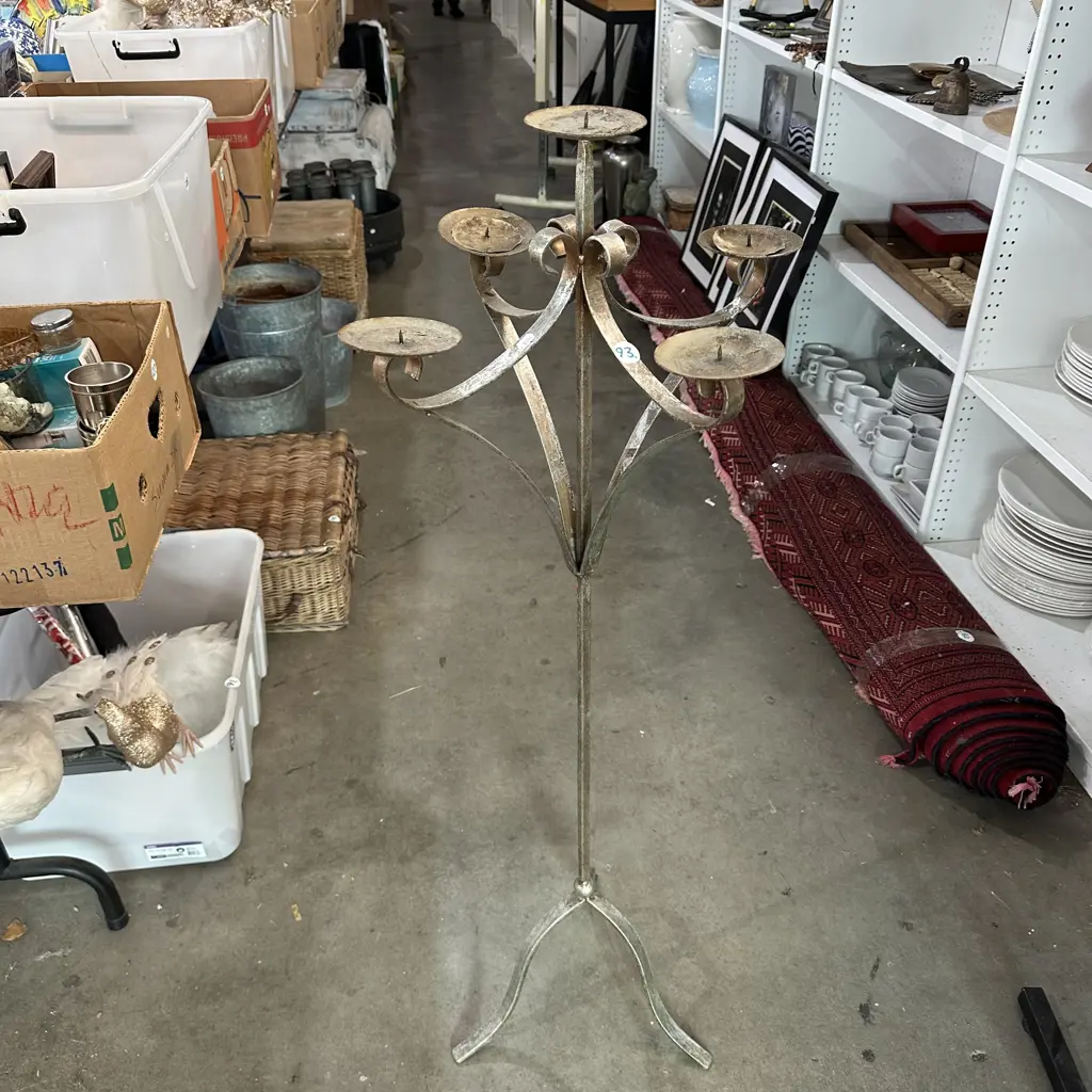 standing metal candelabra Image 1++