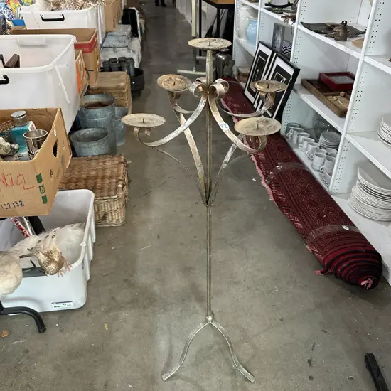 standing metal candelabra