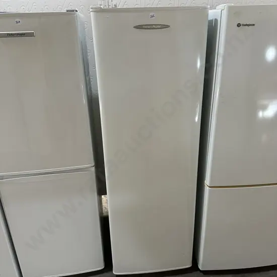Slimline vertical freezer.
