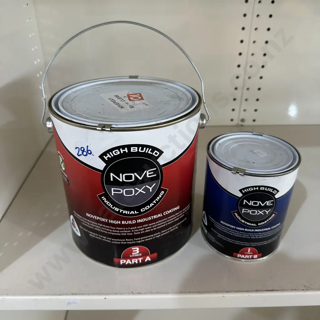 Two part floor paint. Image 1++