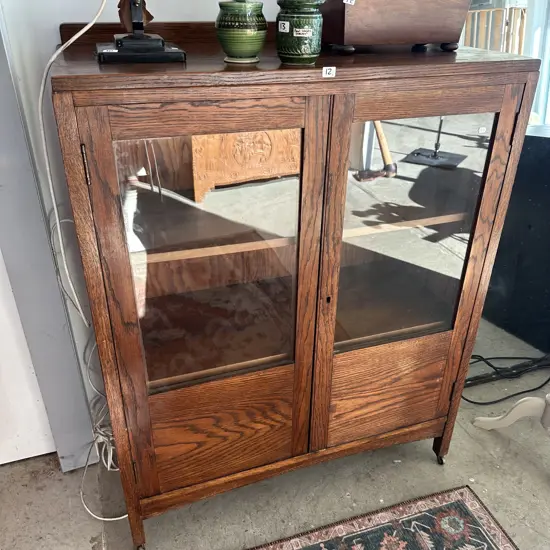Oak cabinet