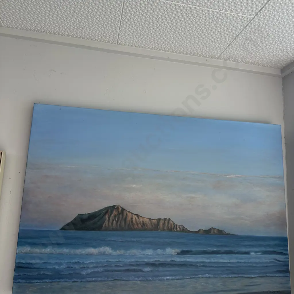 C Weaver oil painting Waimarama Image 1++