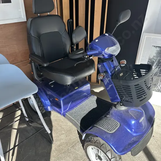 As new (virtually unused) Merits mobility scooter cost 7.5k from Hewitts