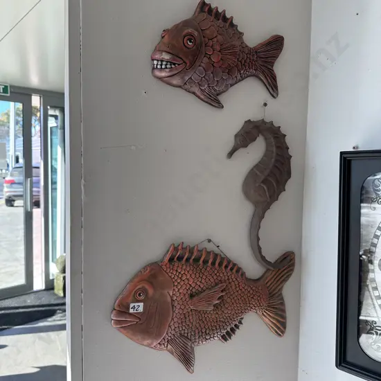 pottery Snapper plus Dragon Horse