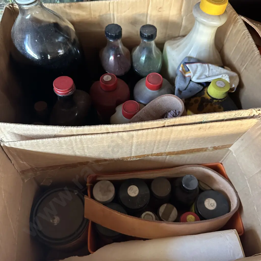 leather dyes, off cuts etc Image 1++