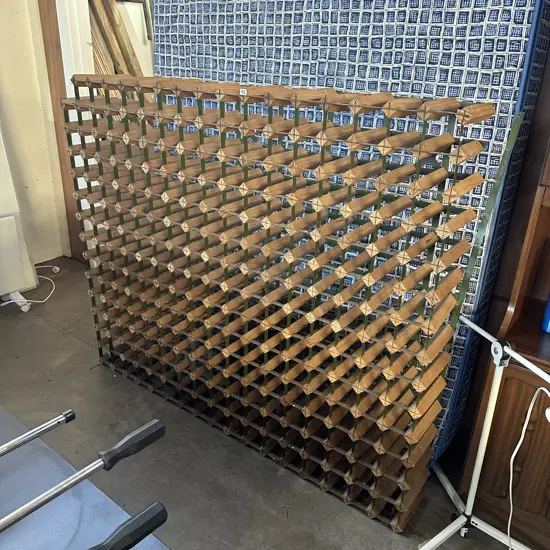large wine rack