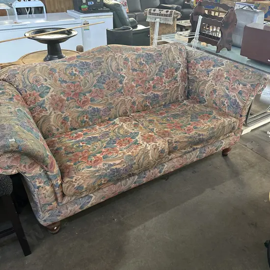 rolled arm sofa - average