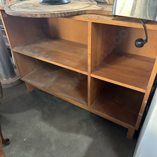 Rimu garage shelf
