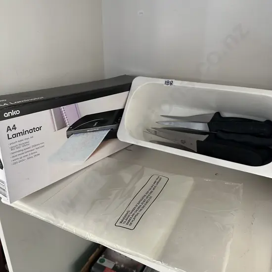 fillet knives and laminator