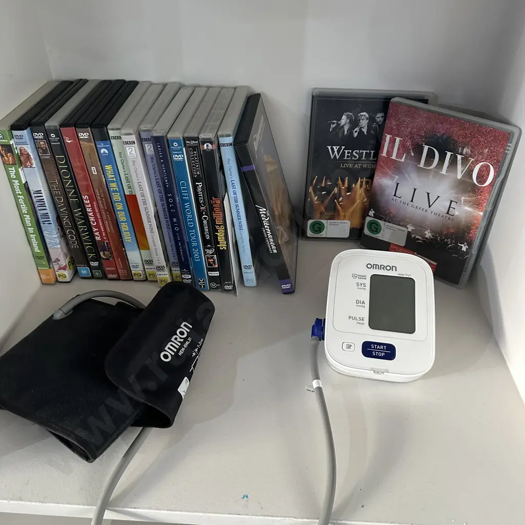 blood pressure & DVDs Image 1++