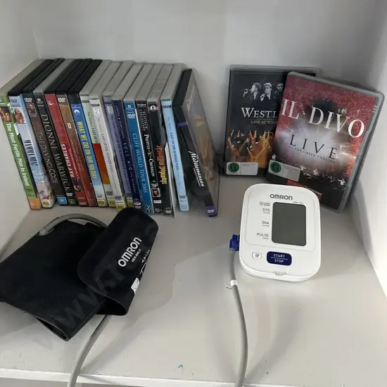 blood pressure & DVDs