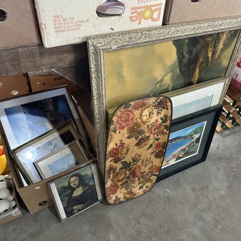 Twelve pictures and Vintage tray Image 1++