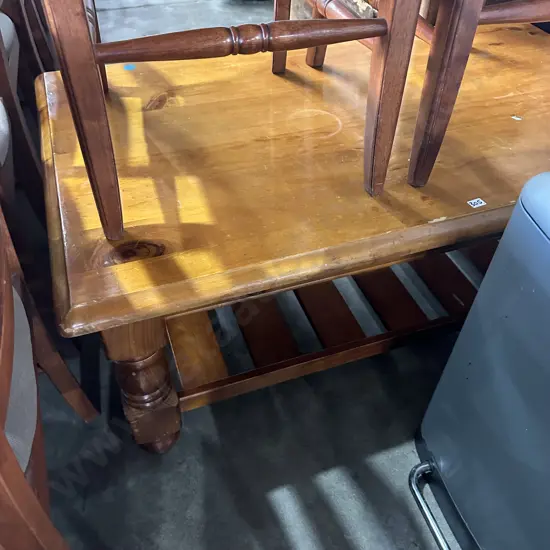 Pine coffee table