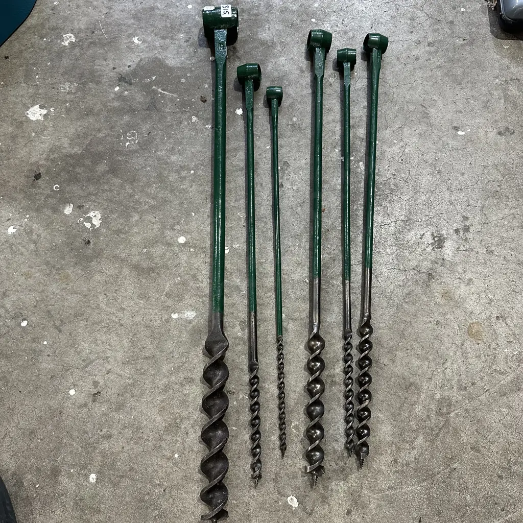 set 6 antique augers Image 1++