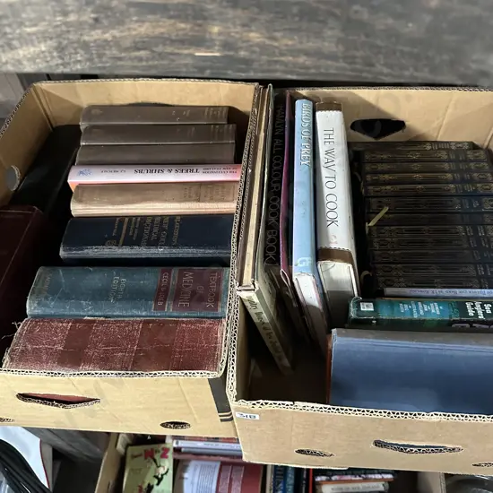 4 box books