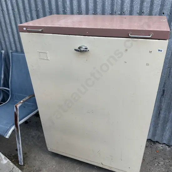 large steel file - smoker conversion project