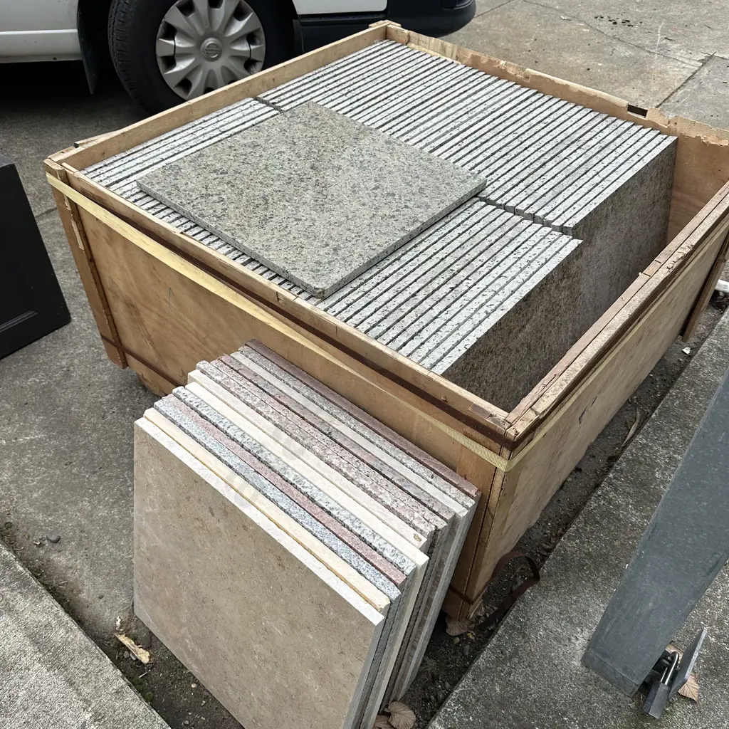 approx 44 tiles 500x500x20 plus other random tiles and pavers Image 1++