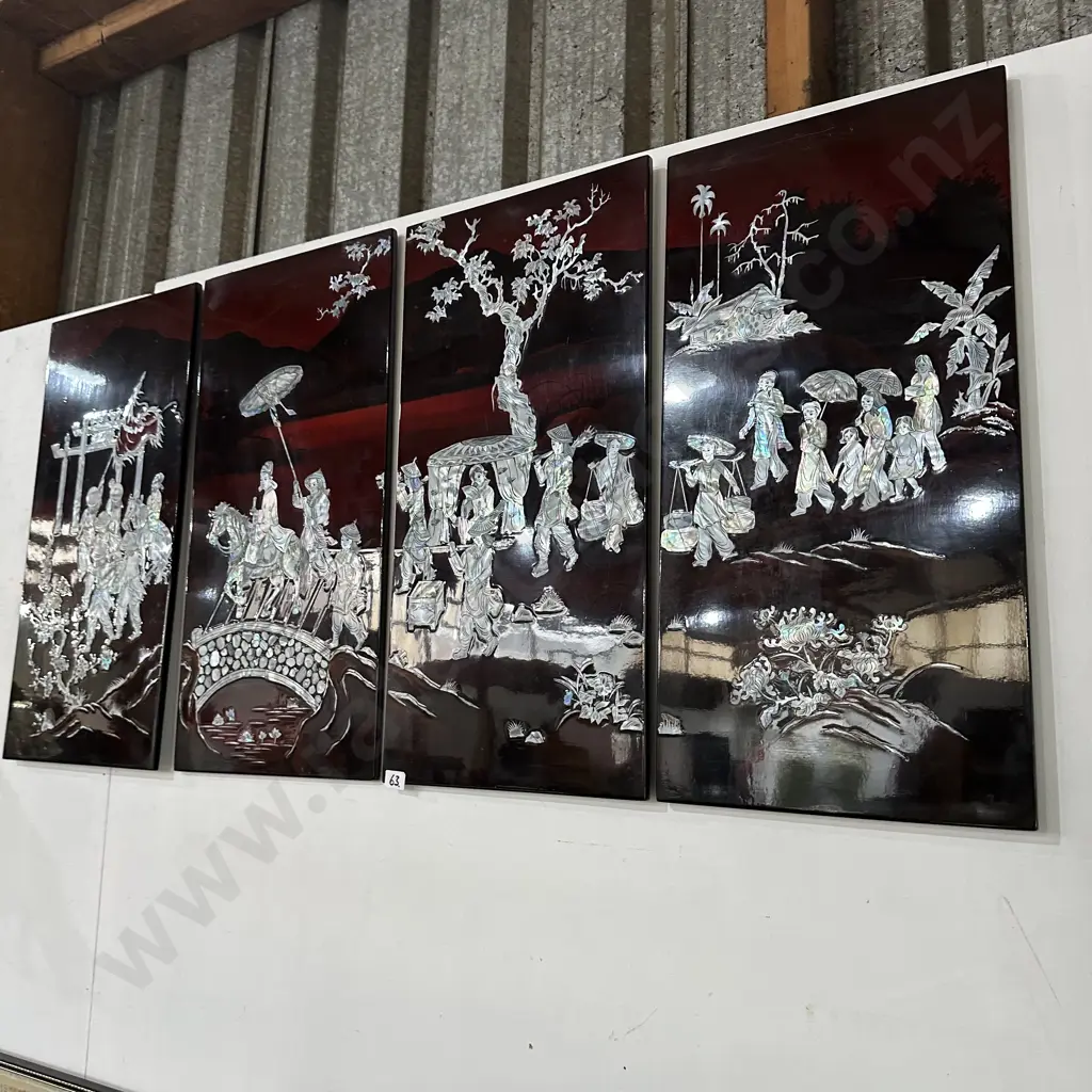 oriental mother of pearl panels Image 1++