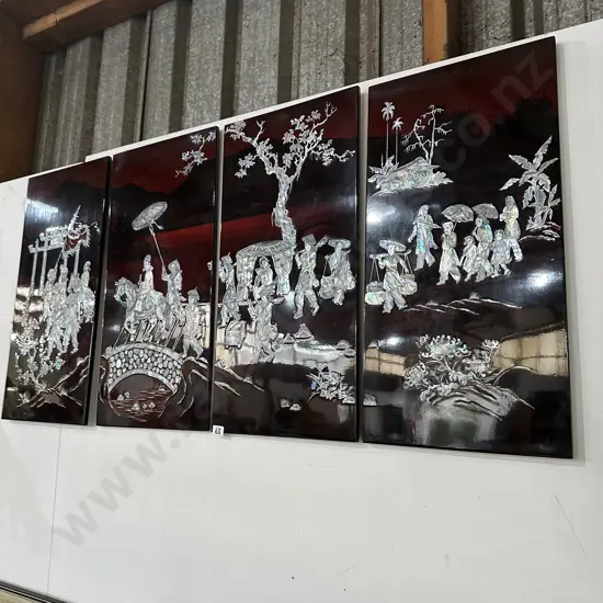 oriental mother of pearl panels