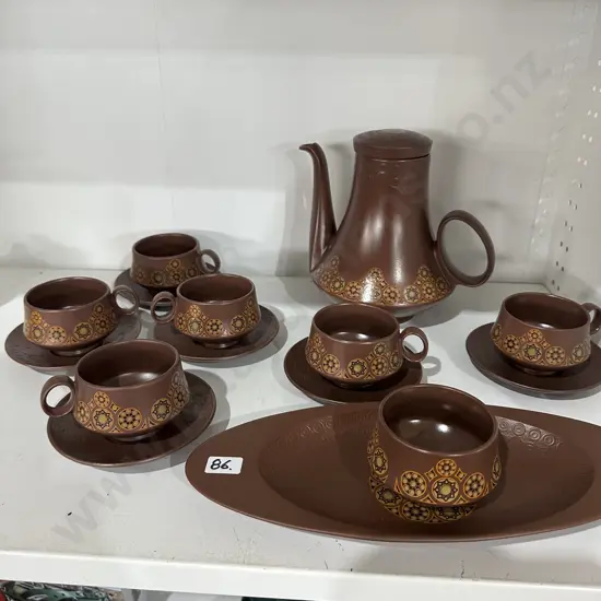 carltoware mid-century coffee service