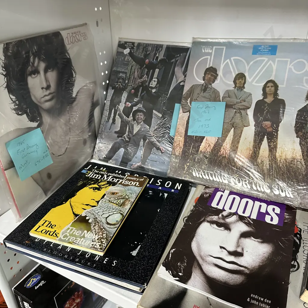 Jim Morrison & Doors collection (see lot details and other photo) Image 1++