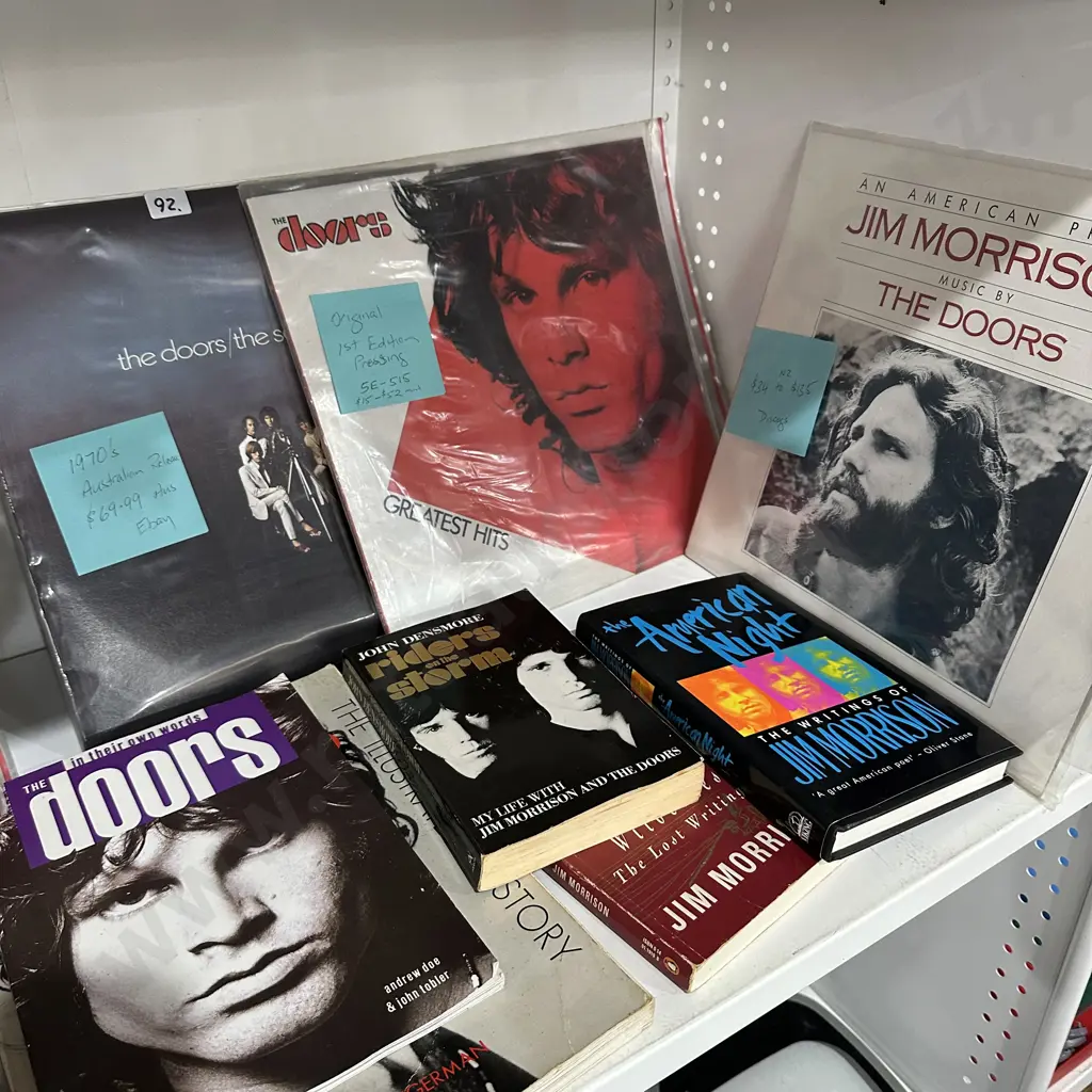 Jim Morrison & Doors collection (see lot details and other photo) Image 1++