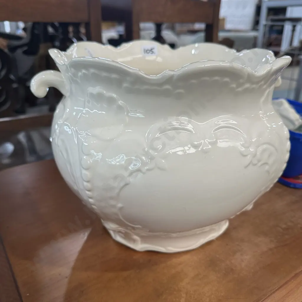 signed Copenhagen ceramics jardiniere Image 1++