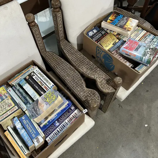 2 boxes books