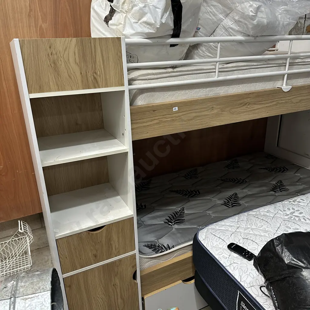 bunk set with pull out drawers (2 average mattress) Image 1++