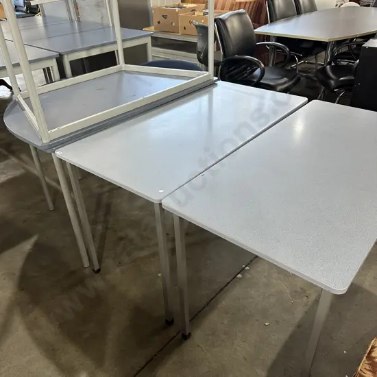 8 tables & asst office chairs