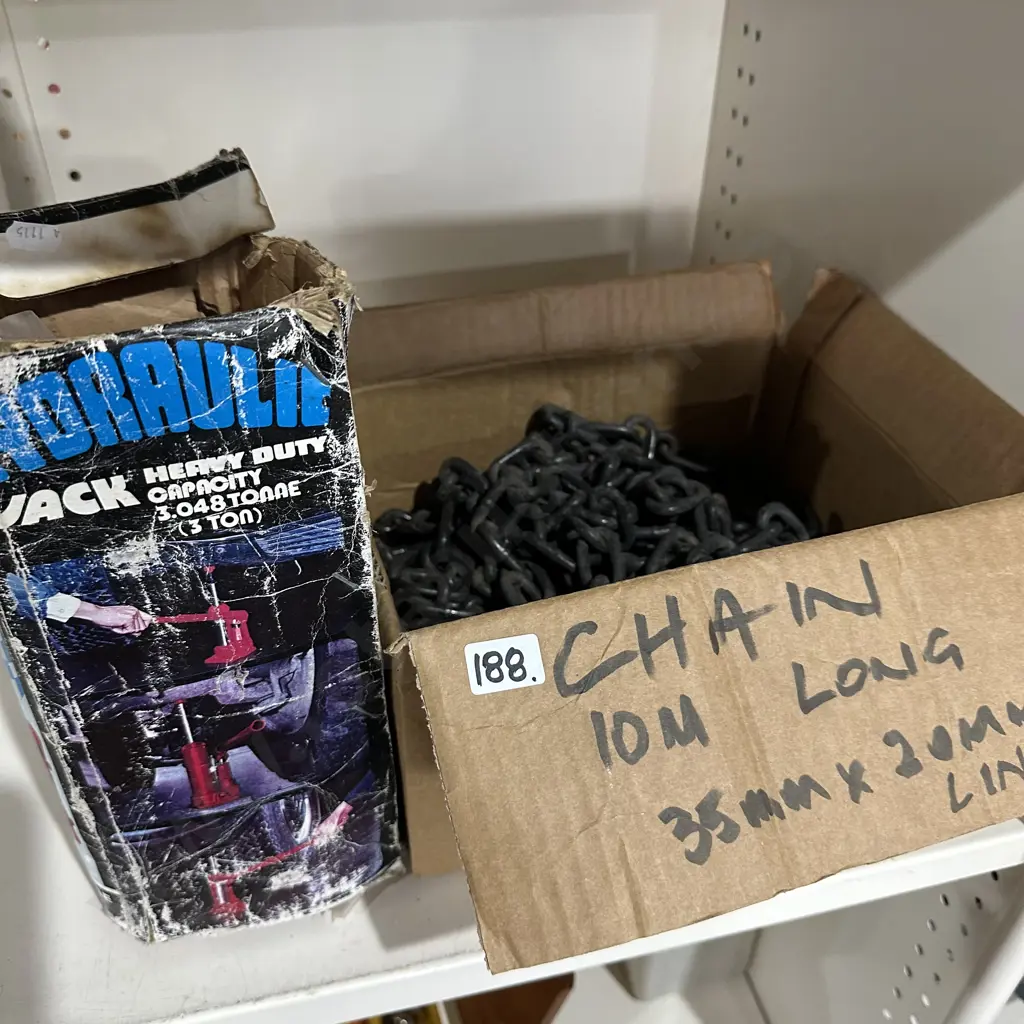 10m long chain plus bottle jack Image 1++