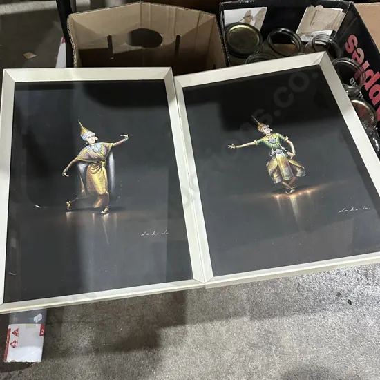Pair of pictures plus map.