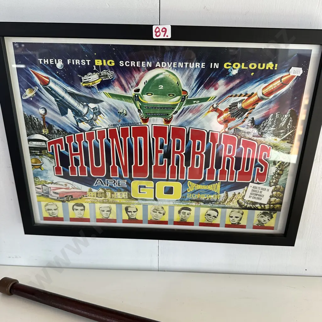 Framed Thunderbirds poster Image 1++