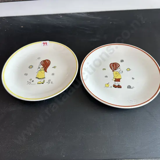 Pr Kelston Ceramics (CL) 1970s plates