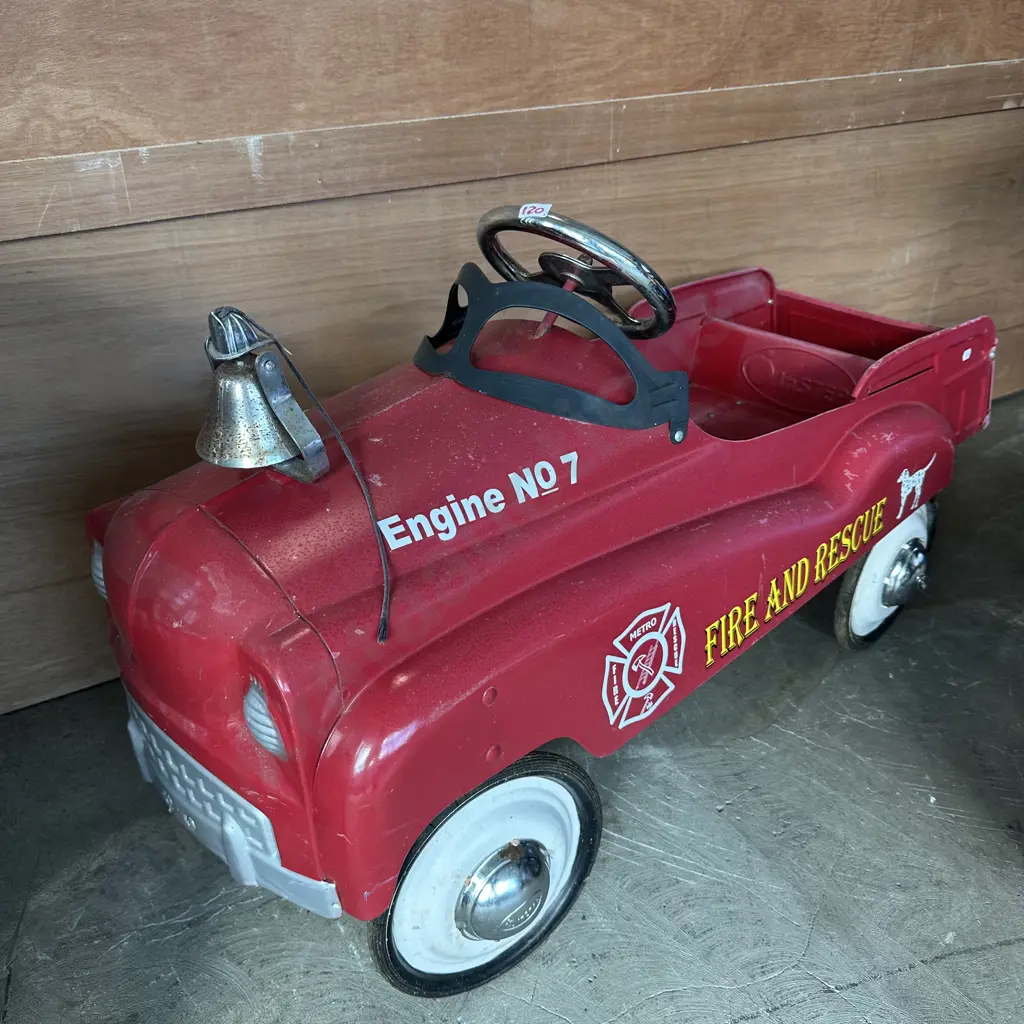 Instep pedal Fire Engine No 7 Image 1++