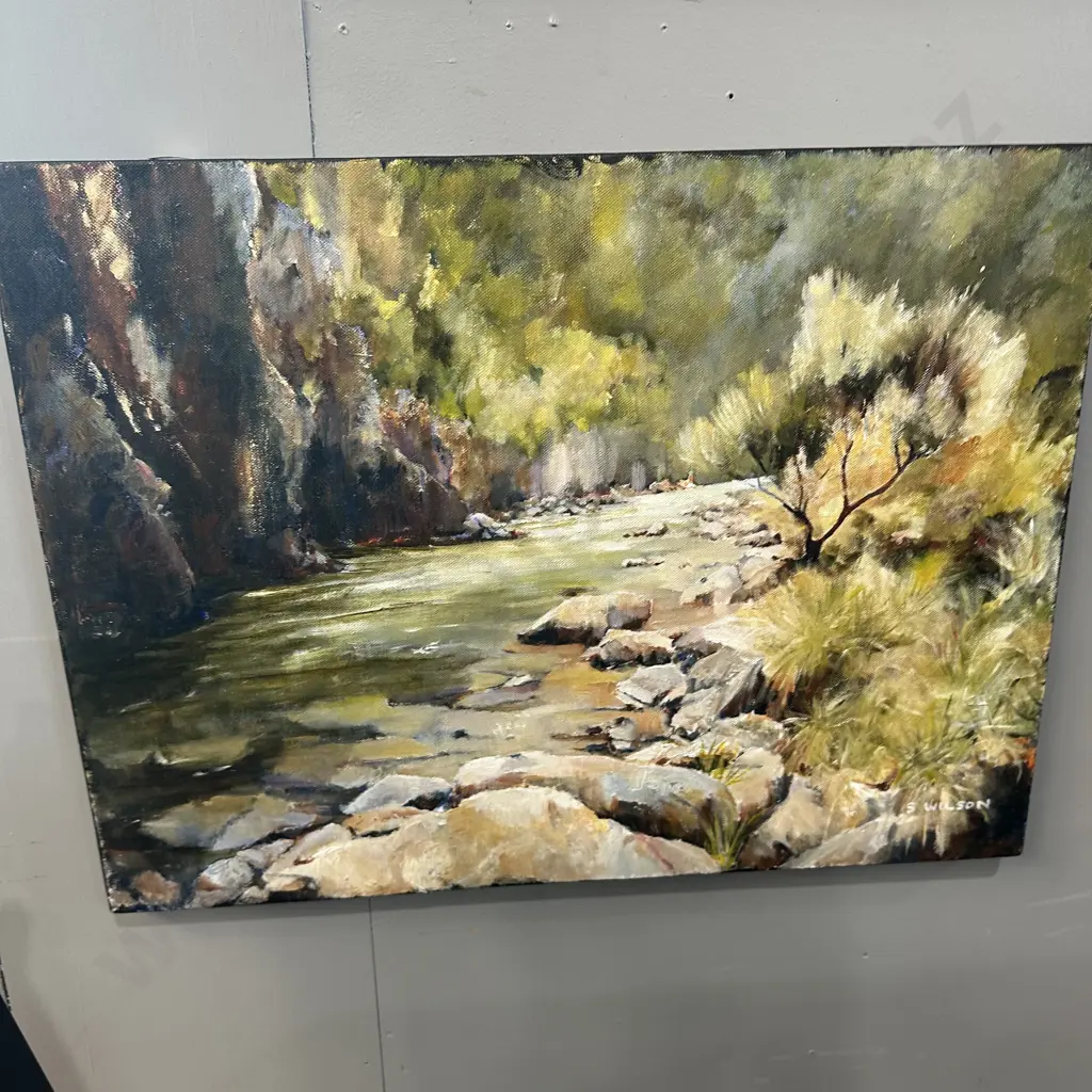 Sue Wilson river scene 600 x 450 Image 1++