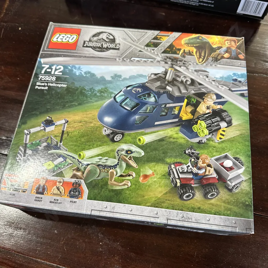 Blue's helicopter pursuit boxed LEGO all complete Image 1++