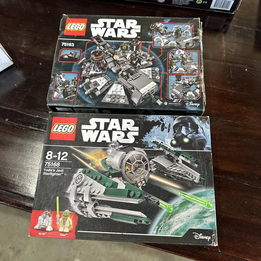 2 x StarWars boxed LEGO all complete Image 1++