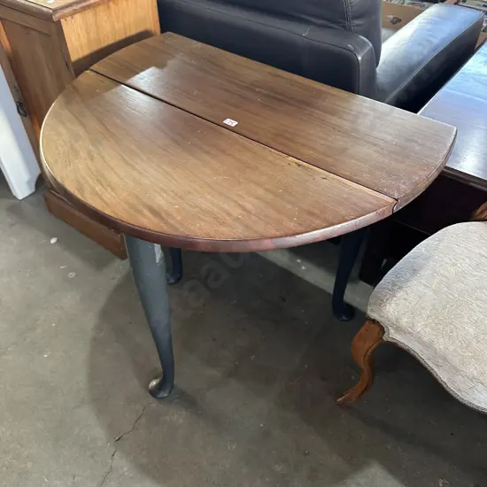 antique drop leaf, gate leg occasional table