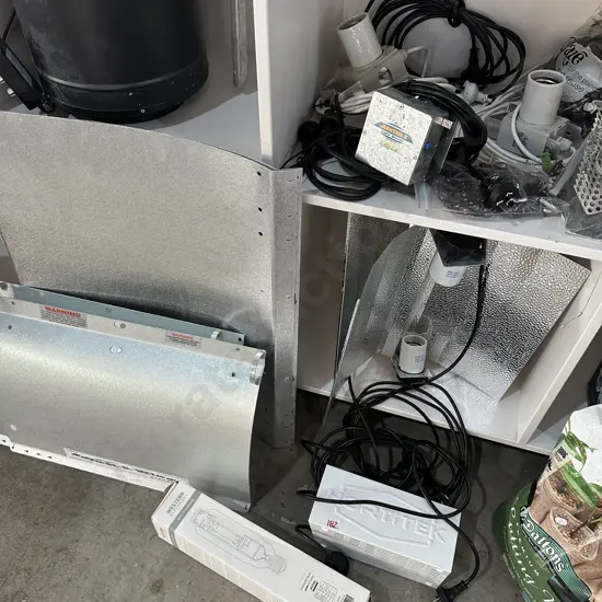 Hortitek magnetic ballast, lamps, reflective wings, bulb, light mover unit etc