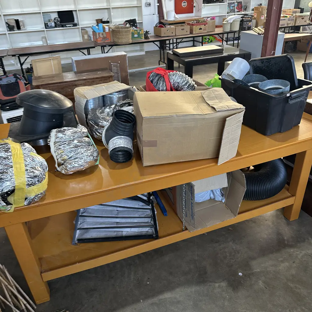 large selection ducting, filters, connections, insulation, roof cap etc Image 1++