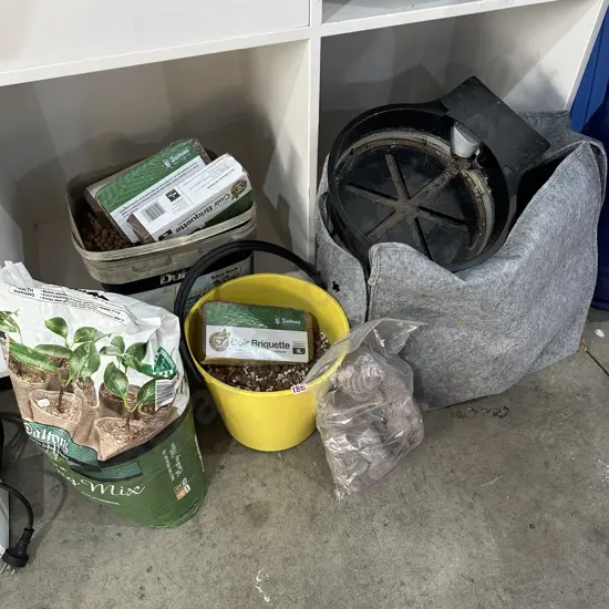 plant food, clay aggregate, watre controlled planters