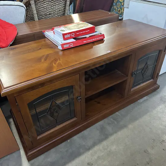 large entertainment stand
