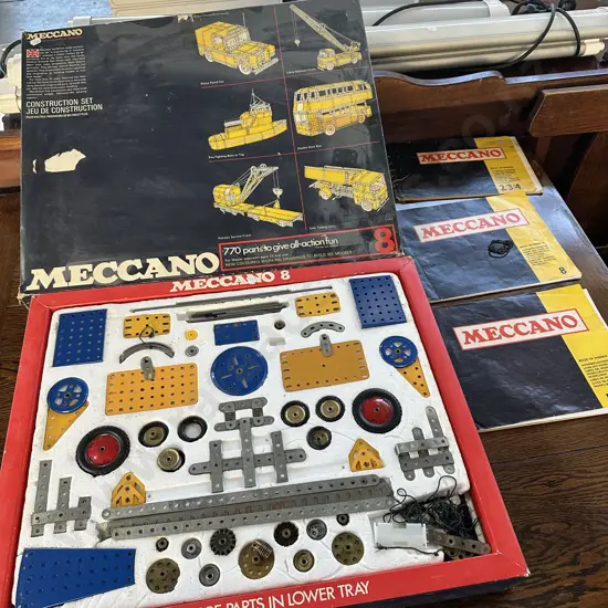 large boxed Meccano set 770 parts