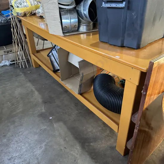 Large bespoke work bench