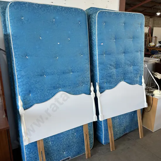 Pr tidy single beds with headboards