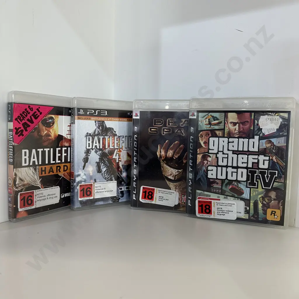 4 x PS3 games Image 1++
