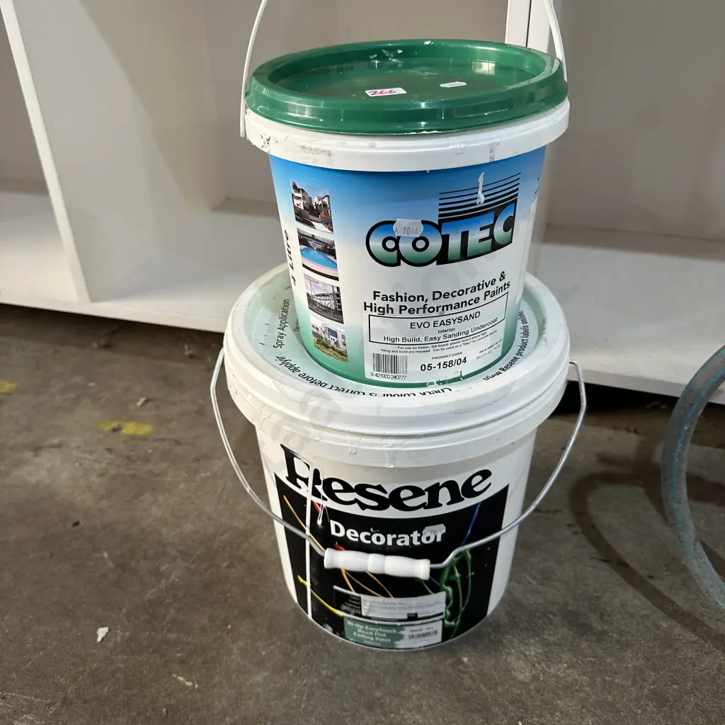 half large pale ceiling paint plus full  4L easy sanding undercoat Image 1++