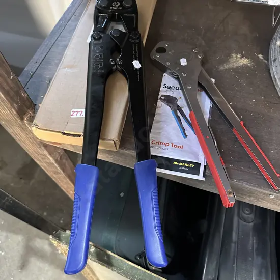 new 20 & 25mm crimp tools