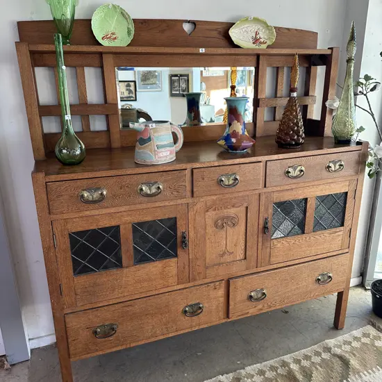 Arts & Crafts Oak sideboard